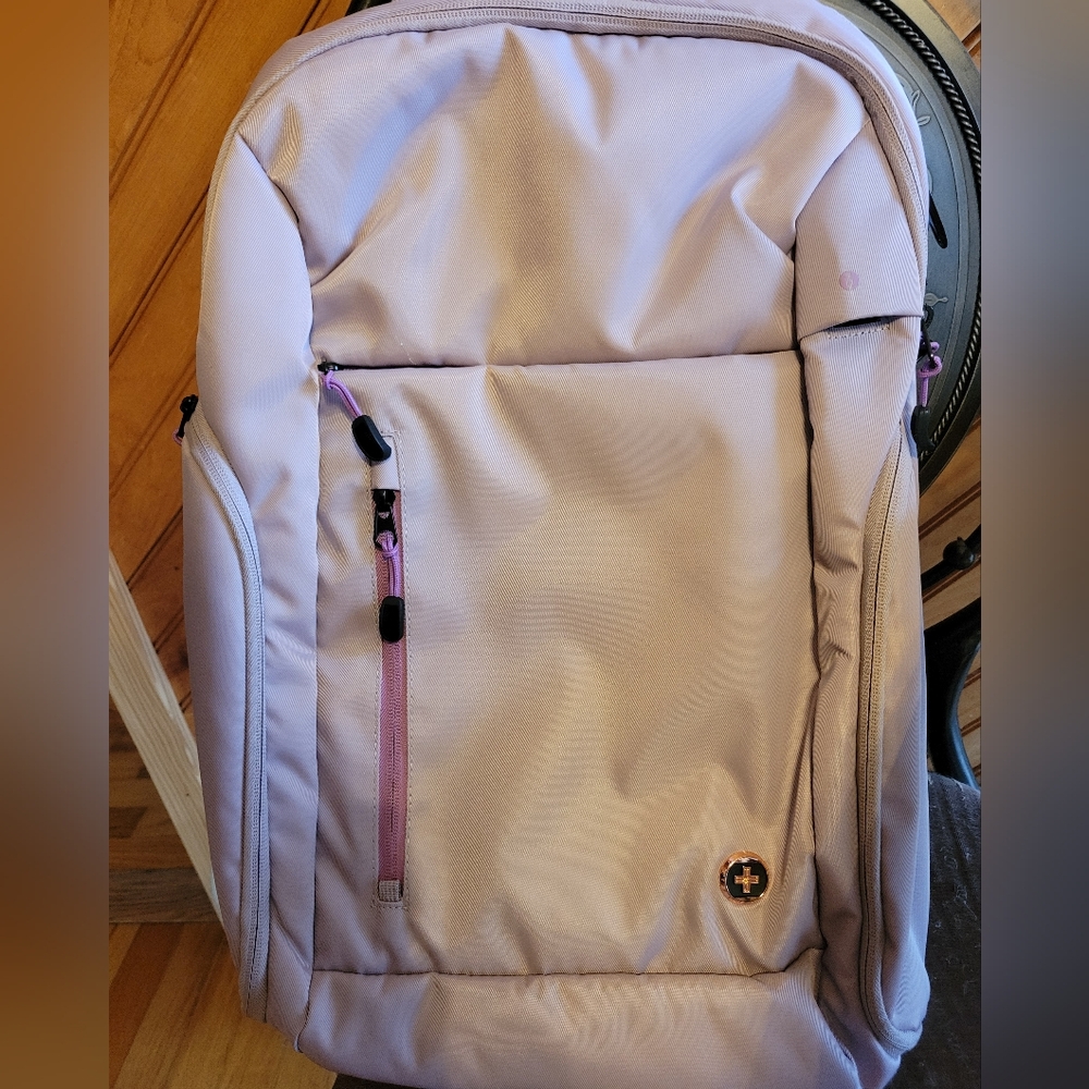 SwissDigital Lilac Airport Travel Backpack